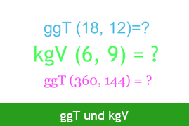 ggT/kgV