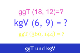 ggT/kgV