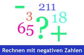 Negative Zahlen